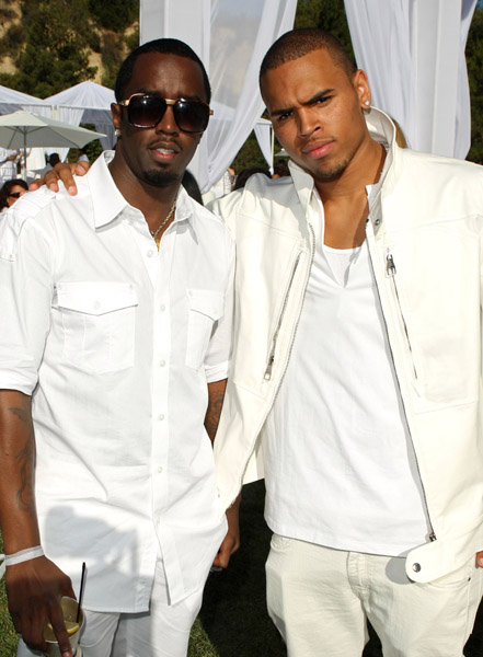 Diddy and Chris Brown