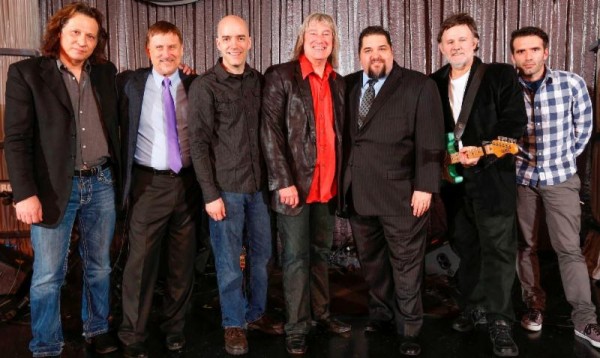 ><figcaption>SESAC Honors Petra with LEGACY AWARD. Pictured (left to right): Petra’s John Lawry, SESAC’s John Mullins, Petra’s Greg Bailey & John Schlitt, SESAC’s Tim Fink and Petra’ Bob Hartman & Cristian Borneo.</figcaption></figure>
<p>(CLICK NEXT FOR MORE PICS)
    <div class=