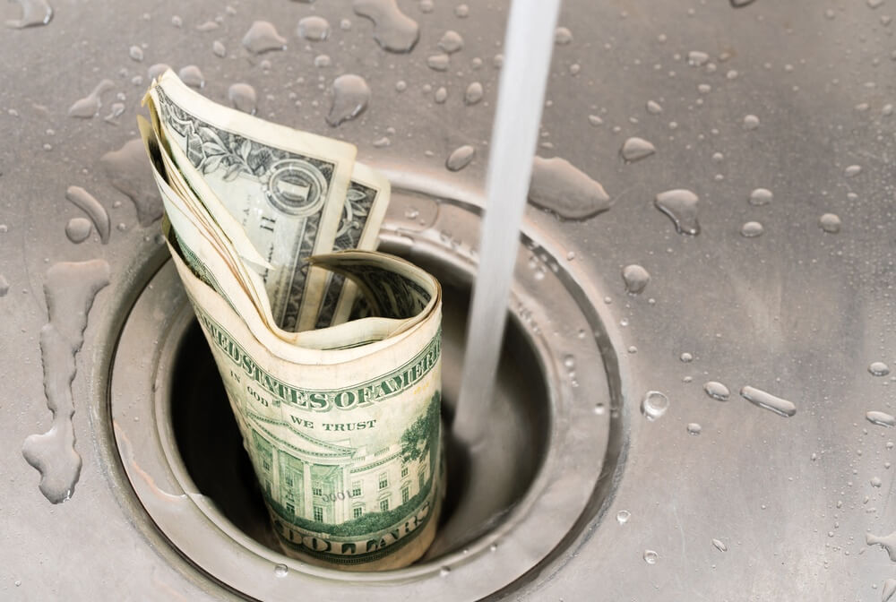waisting money