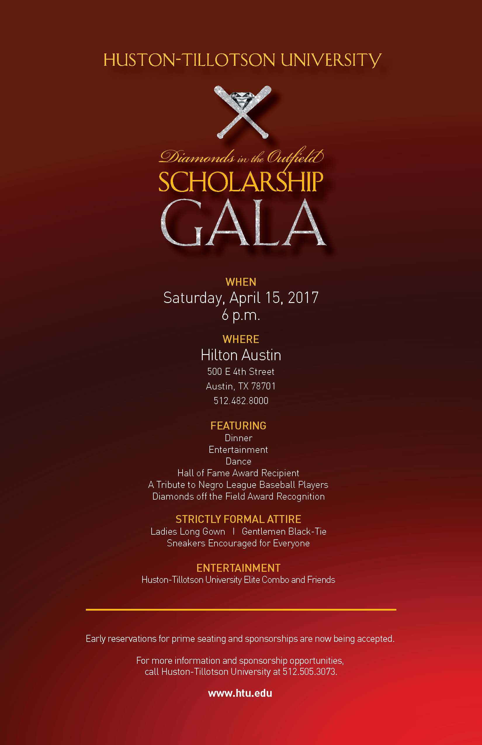 Diamonds in the Outfield Scholarship Gala