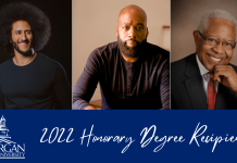 Morgan State to Bestow Honorary Degrees to Vanguards of Social Justice and the Black Experience