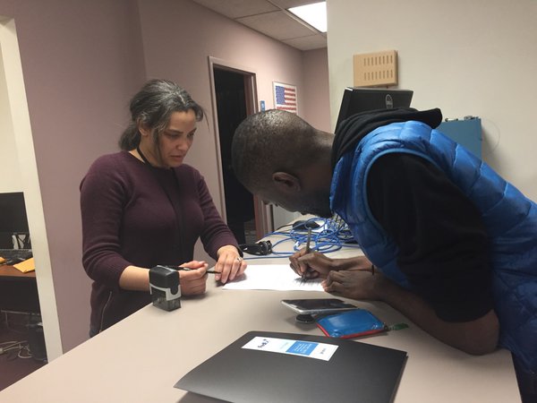 ><figcaption>Mckesson signing up minutes before deadline</figcaption></figure>
<p>Civil Rights Activist DeRay Mckesson, 30,  has decided to enter the mayoral race for Baltimore literally minutes before the deadline to file. He stated: “Baltimore is a city of promise and possibility,” to The Baltimore Sun. “We can’t rely on traditional pathways to politics and the traditional politicians who walk those paths if we want transformational change.”The Black Lives Matter activist states that he will release his platform this week. He is the 13th and final candidate. The current mayor Mayor Stephanie Rawlings-Blake has decided not to re-run for the post. Mckesson, a Baltimore native, gained national prominence when he used social media to report on the death of Freddie Gray. His popularity and keen reporting helped his status skyrocket from twitter obscurity going against the traditional news media coverage.  He has close to 300,000 twitter followers.&nbsp;&nbsp;</p>

    <div class=