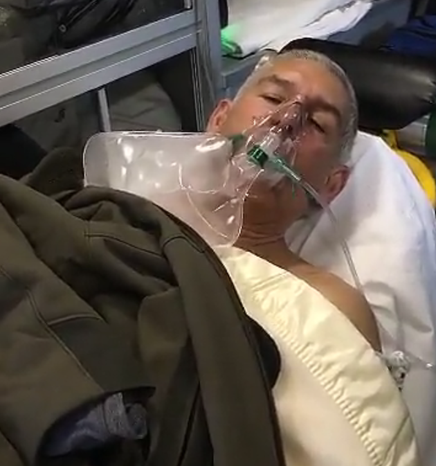 ><figcaption>photo snapchat/lyor.cohen</figcaption></figure>
<p>Industry vet Lyor Cohen, 56,  had a close call this past week after suffering a pulmonary embolism. Cohen shared his situation via Snapchat (picture). “If it wasn’t for my son, and my best friend Norm, I would have been a goner,” stated Cohen.</p>
<p>&nbsp;</p>
    <div class=